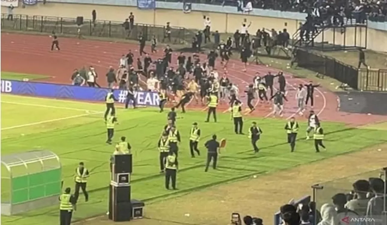 Erick Thohir Minta Kerusuhan Suporter Persib di Stadion Jalak Harupat Diusut Tuntas