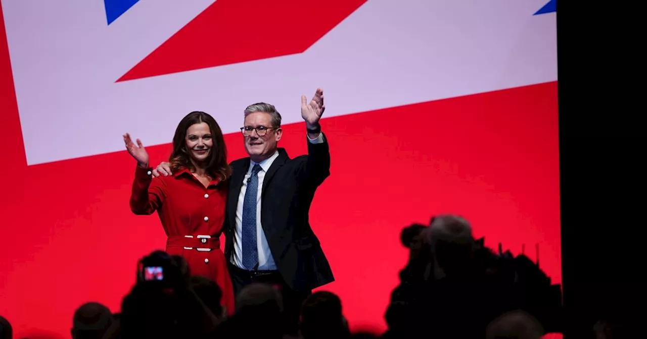 Keir Starmer interrupted by heckler in Labour Party Conference speech