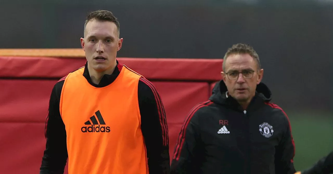 Phil Jones Reveals He 'Completely Lost It' After Ralf Rangnick Substitution at Anfield