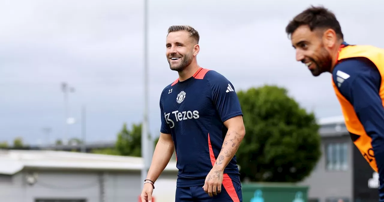 Shaw might be spotted in United training ahead of FC Twente fixture