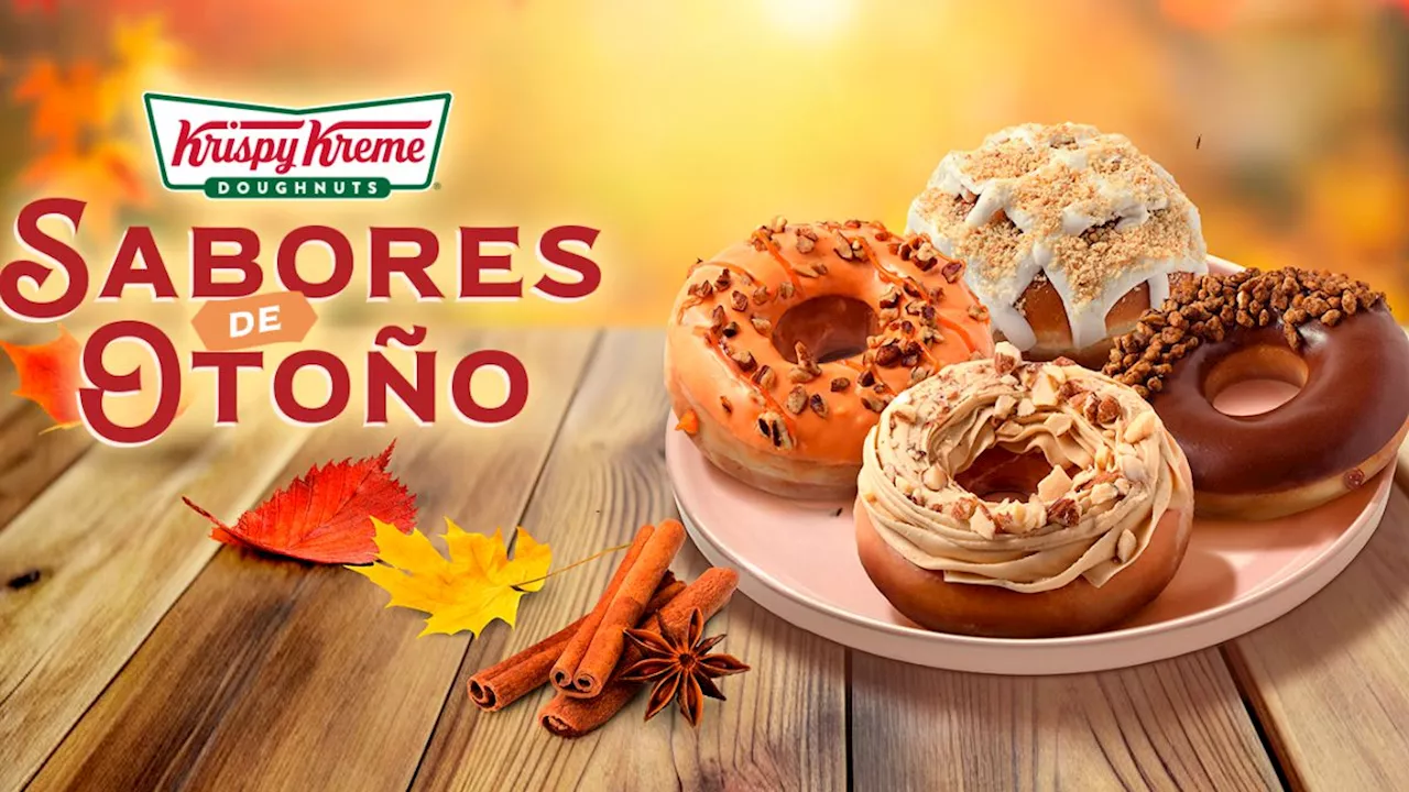 ¿Hasta cuándo venderán las donas Sabores de Otoño de Krispy Kreme?