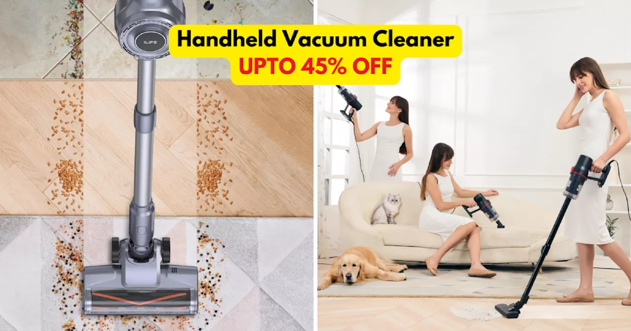 इन हैंडहेल्ड Vacuum Cleaner से साफ होगी छोटी से छोटी गंदगी, Amazon Deals में 45% तक की छूट पर हैं उपलब्ध