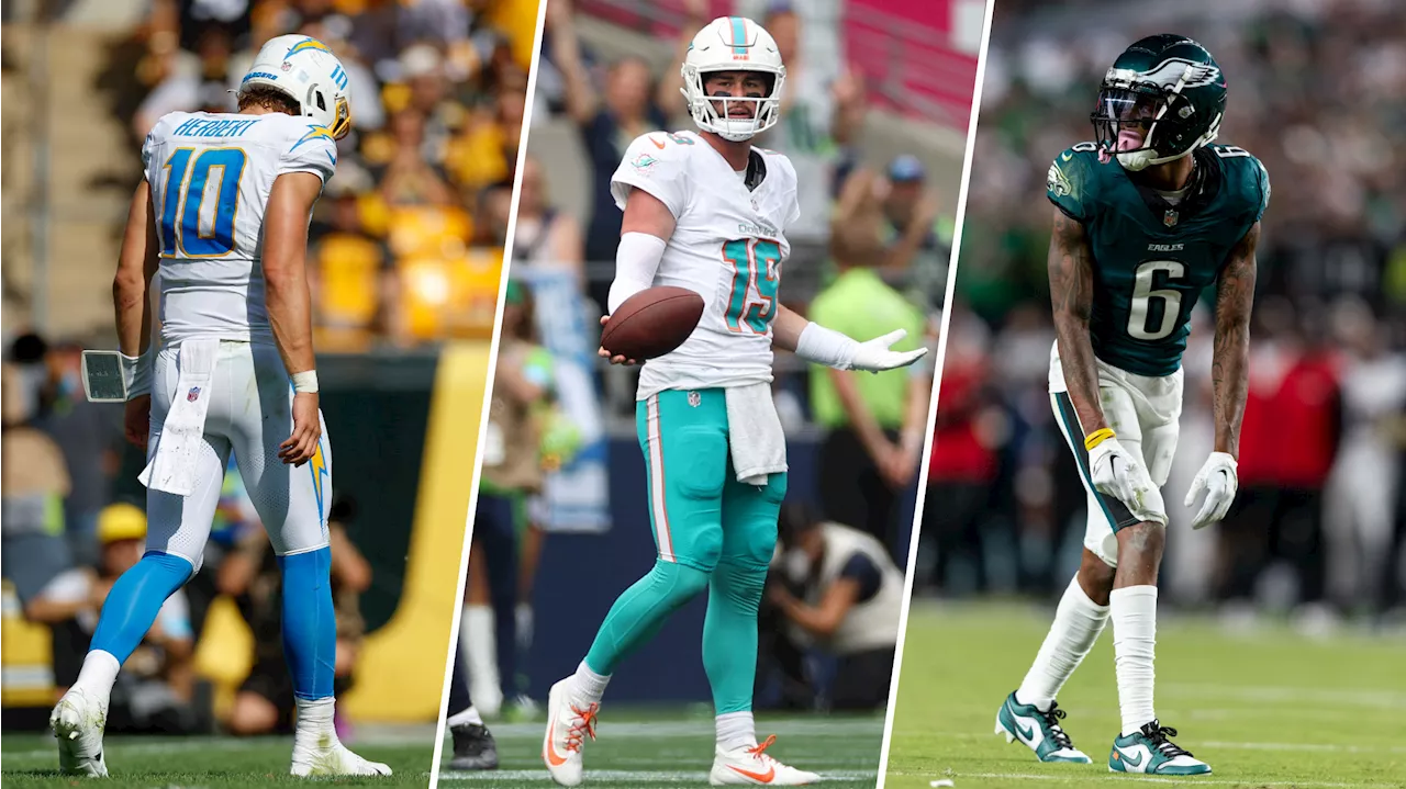 Key injuries for NFL Week 4: Latest news on Justin Herbert, Dolphins QBs and more