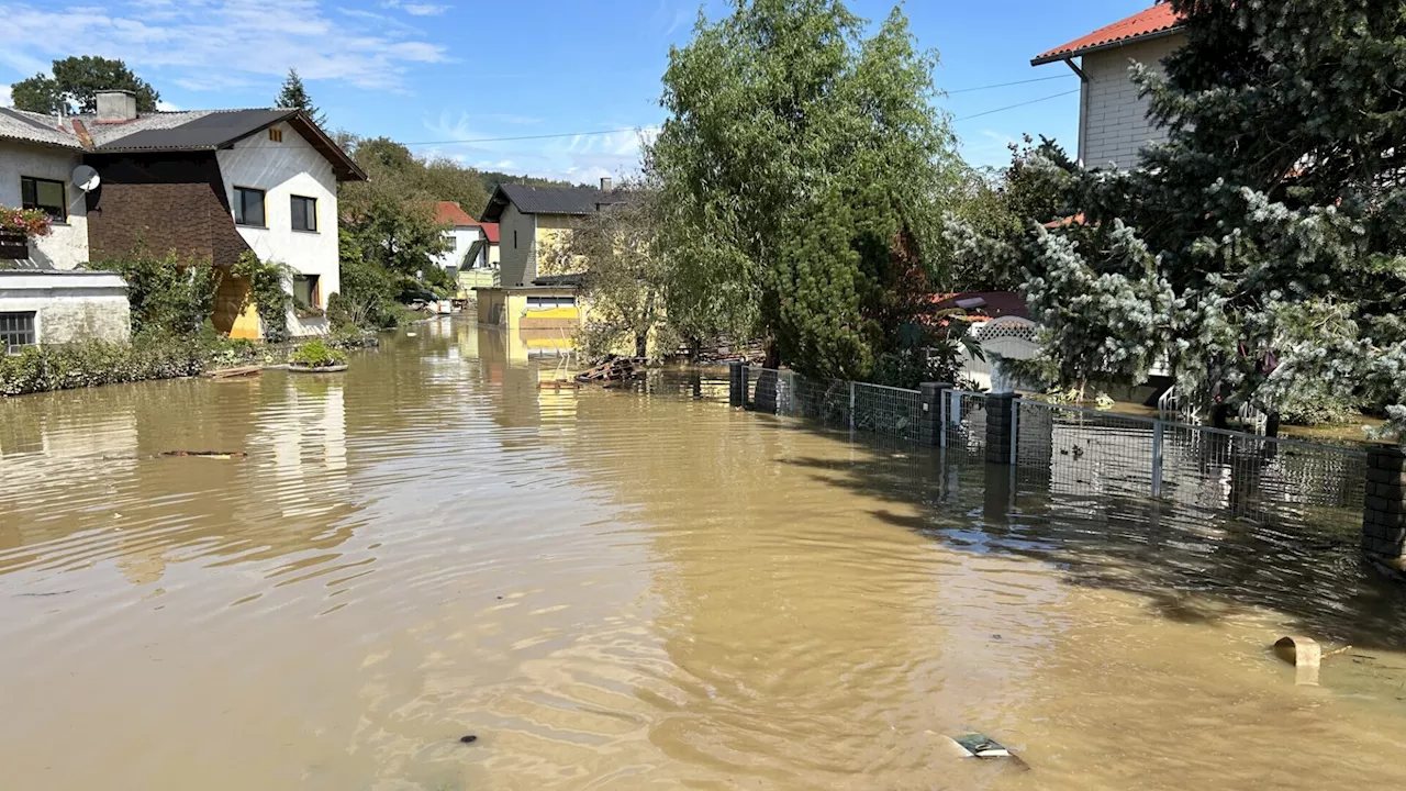 Bislang acht Millionen Euro an Hochwasser-Hilfe in NÖ ausbezahlt