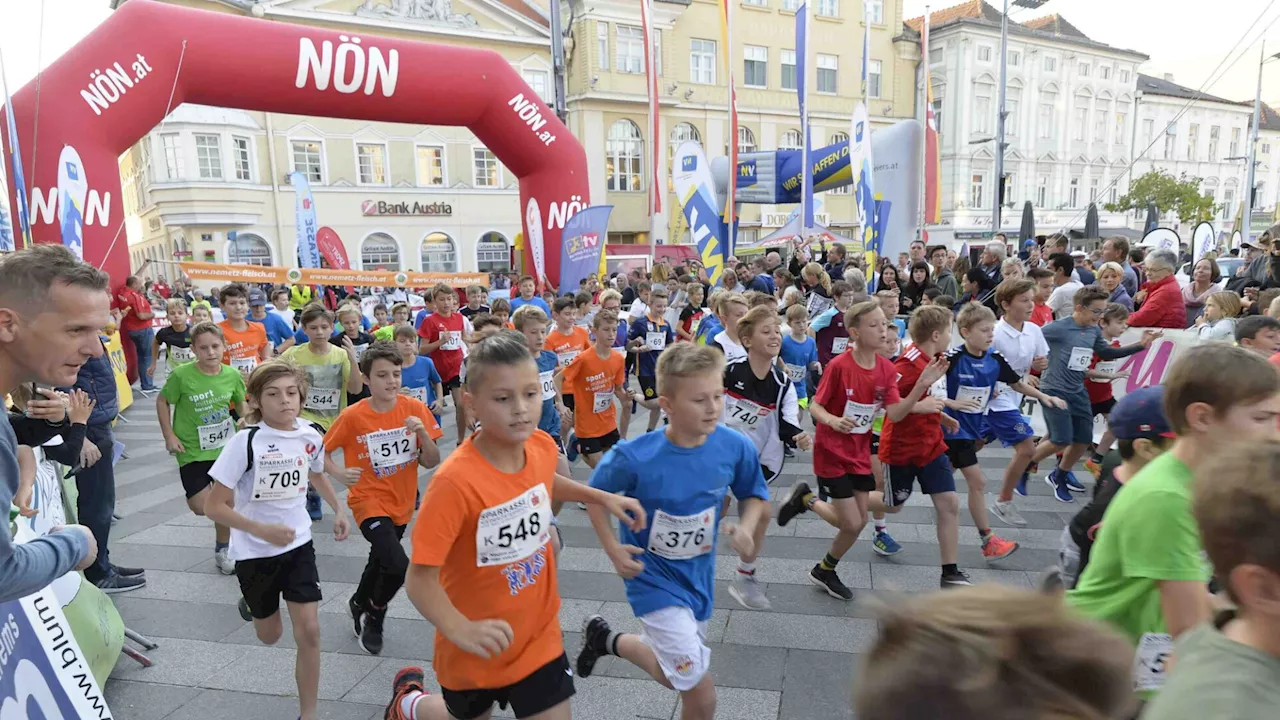 Im Laufschritt durch die St. Pöltner Innenstadt