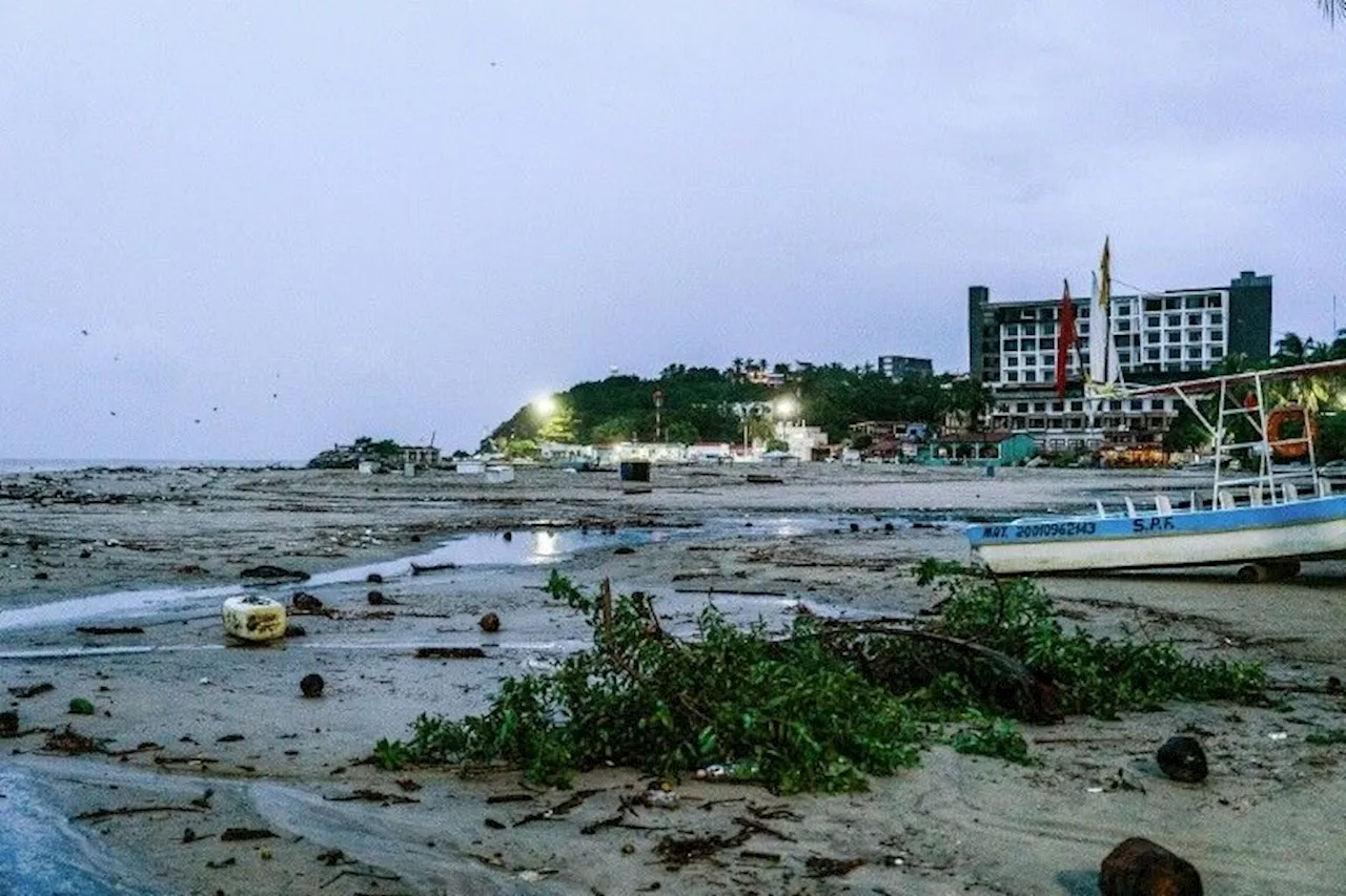 Mexique : deux morts après le passage de l'ouragan John dans le sud du pays