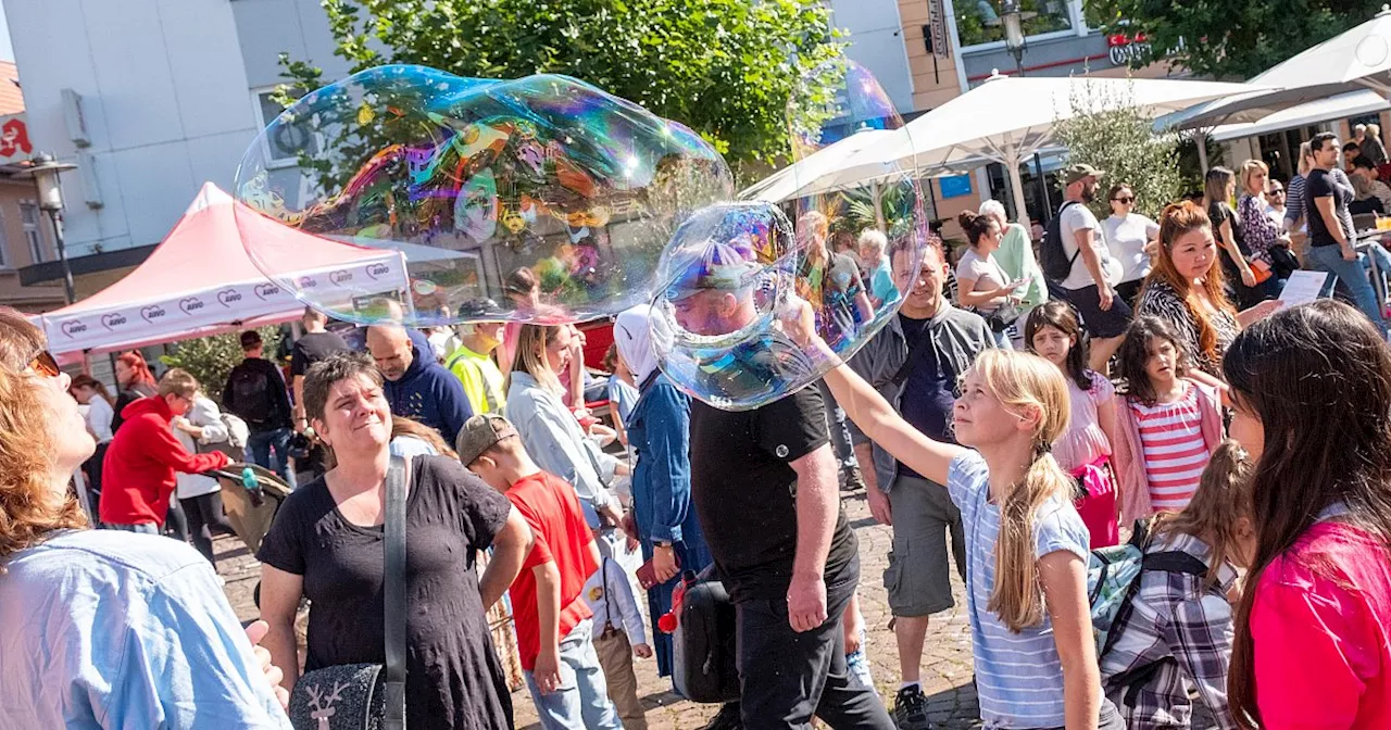 Neuer Rekord: Rund 1.500 Besucher feiern den Weltkindertag in der Herforder City