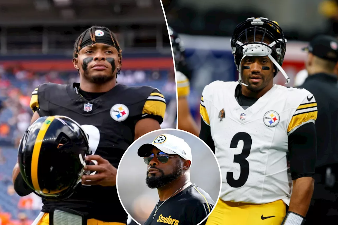 Mike Tomlin won't name Justin Fields full-time Steelers starter despite hot start