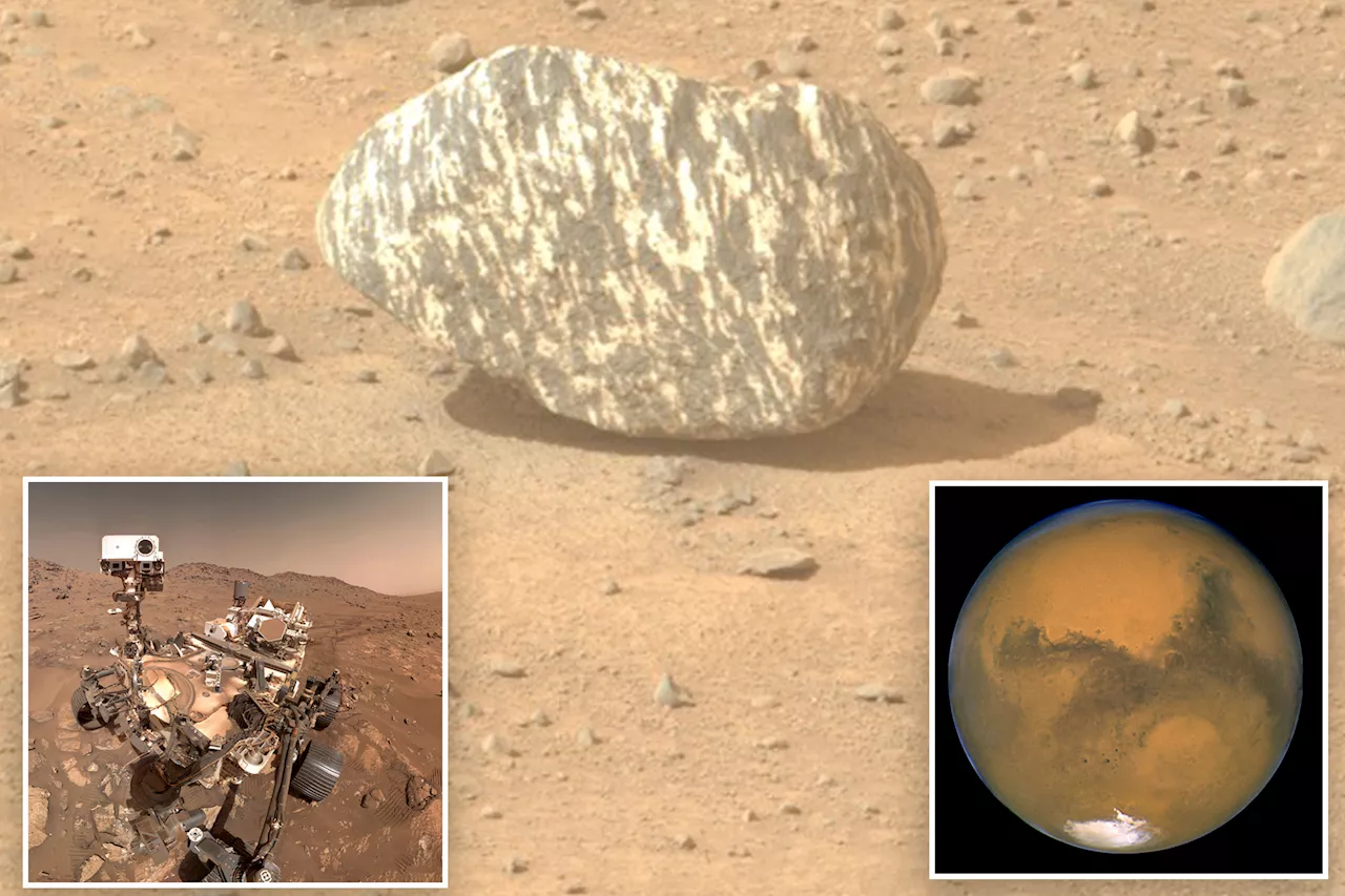 NASA finds bizarre striped zebra rock on Mars: 'Sign of exciting discoveries to come'