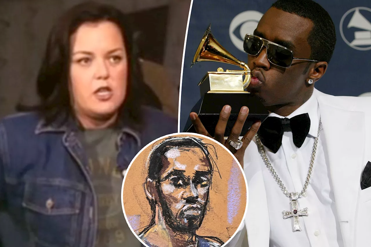 Rosie O'Donnell joked about Diddy going to prison in unearthed TLC clip: 'He can really Sing Sing'