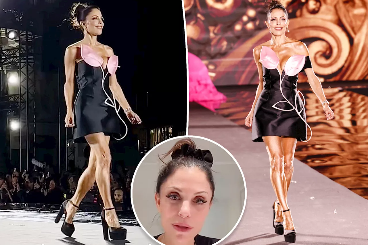 Bethenny Frankel hits back at haters of 'weird' L'Oréal Paris runway walk: 'Perfectly imperfect'