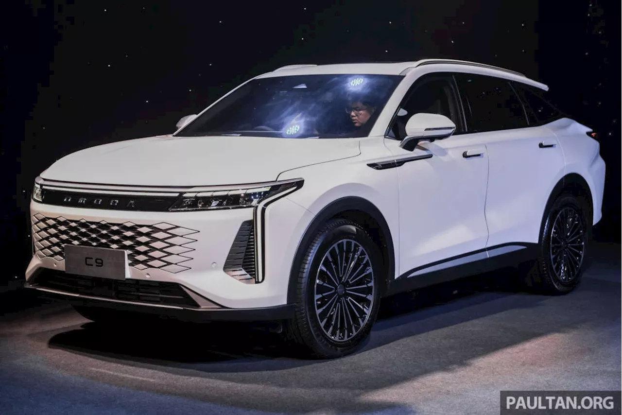 Omoda C9 coupé SUV previewed in Malaysia – sold by Jaecoo; 261 PS/400 Nm 2.0L turbo SUV from RM185k