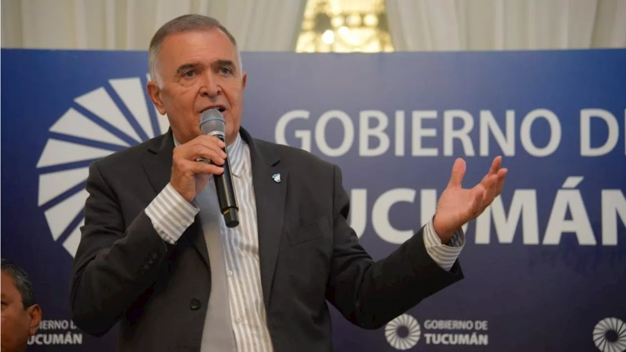 El gobernador Osvaldo Jaldo prohibió las fiestas electrónicas en Tucumán: 'Se venden drogas'