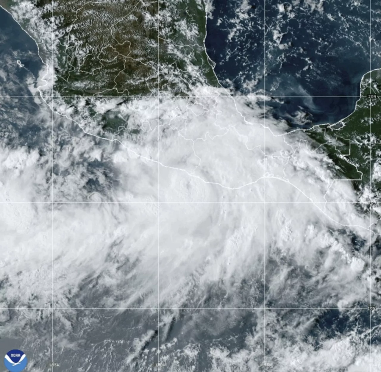 John rapidly strengthens into a Category 3 hurricane off southern Mexico's Pacific coast