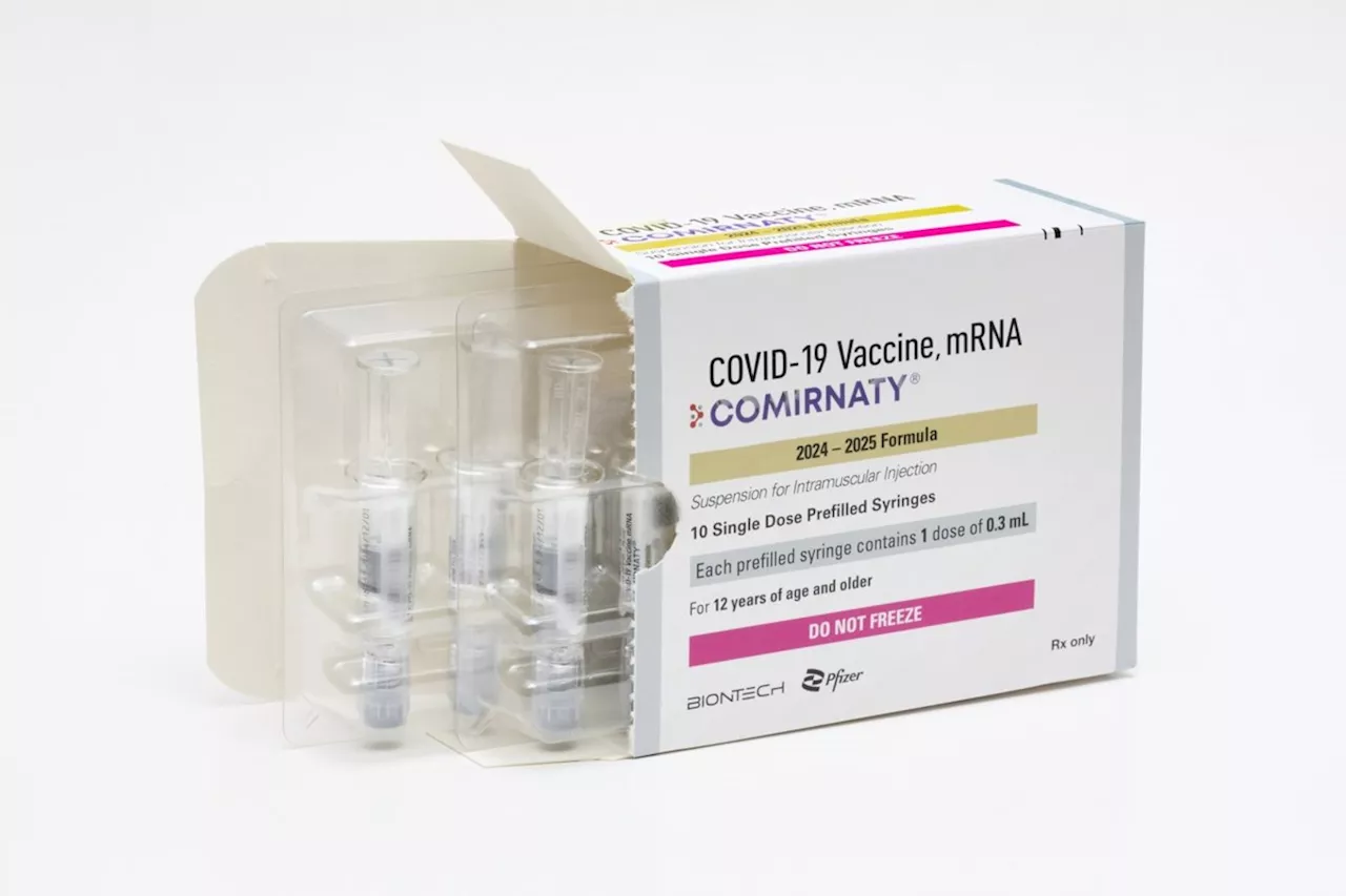 Pfizer Canada says Health Canada approves updated COVID-19 vaccine targeting KP.2 subvariant