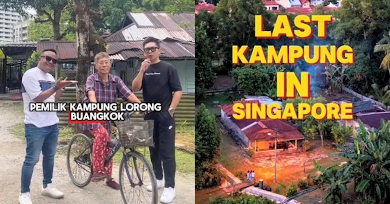 'Kampong Lorong Buangkok', Satu-Satunya Kampung Tradisional Yang Masih Wujud Di Singapura!