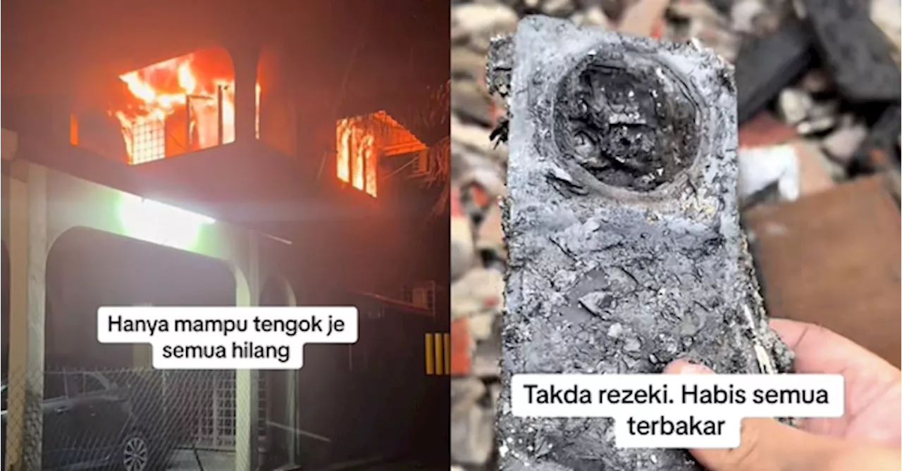 M'sian's Home Goes Up In Flames After Unused Power Bank Suddenly Explodes
