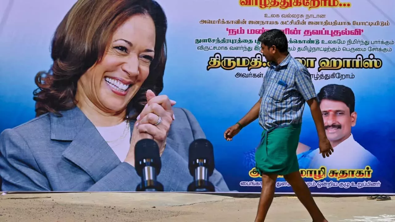 Why people in this remote village say Kamala Harris 'makes us proud