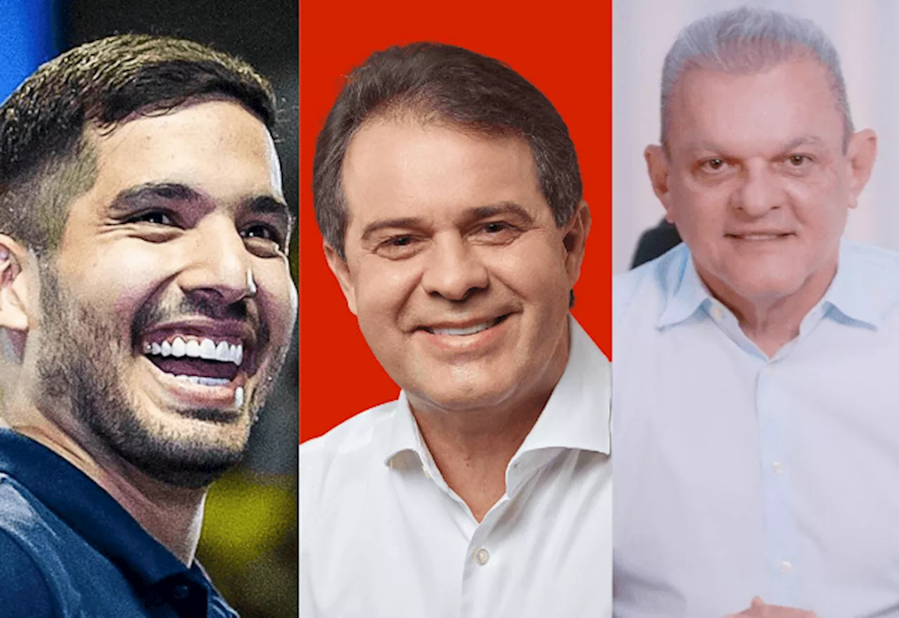 AtlasIntel: Fernandes, Leitão e Sarto aparecem empatados na disputa em Fortaleza