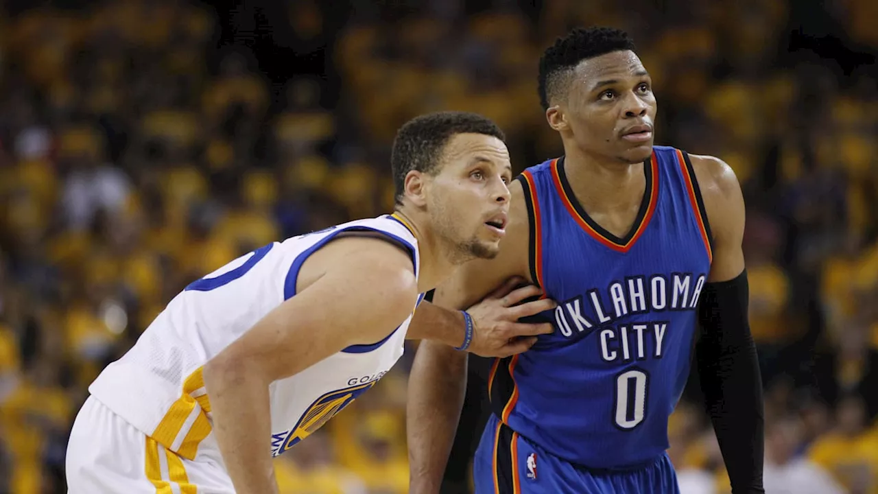 Steph Curry Sends Congratulatory Message to Russell Westbrook on Instagram