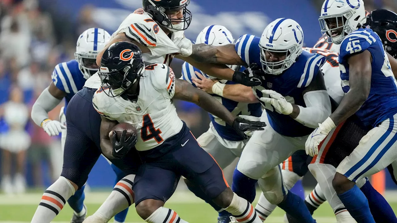Where Surprising PFF Grades Put Fault for Bears Running Game Flop