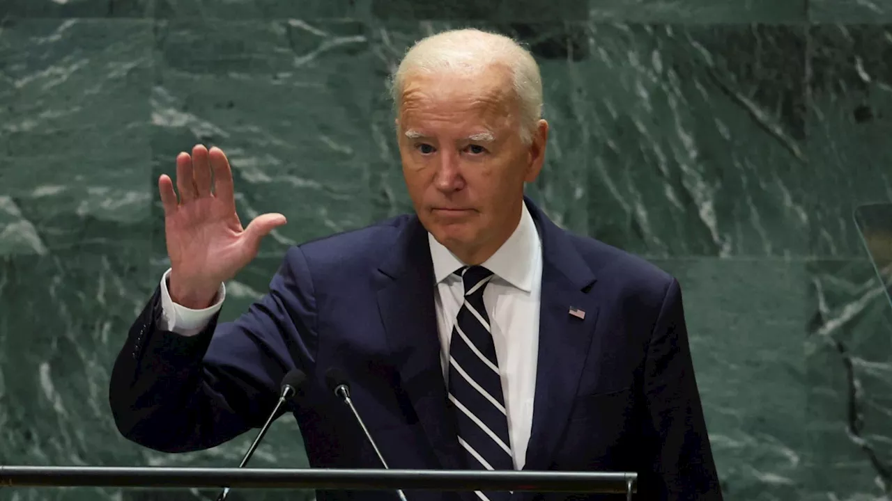 Joe Biden calls for diplomatic solution to Middle East conflict in final United Nations address