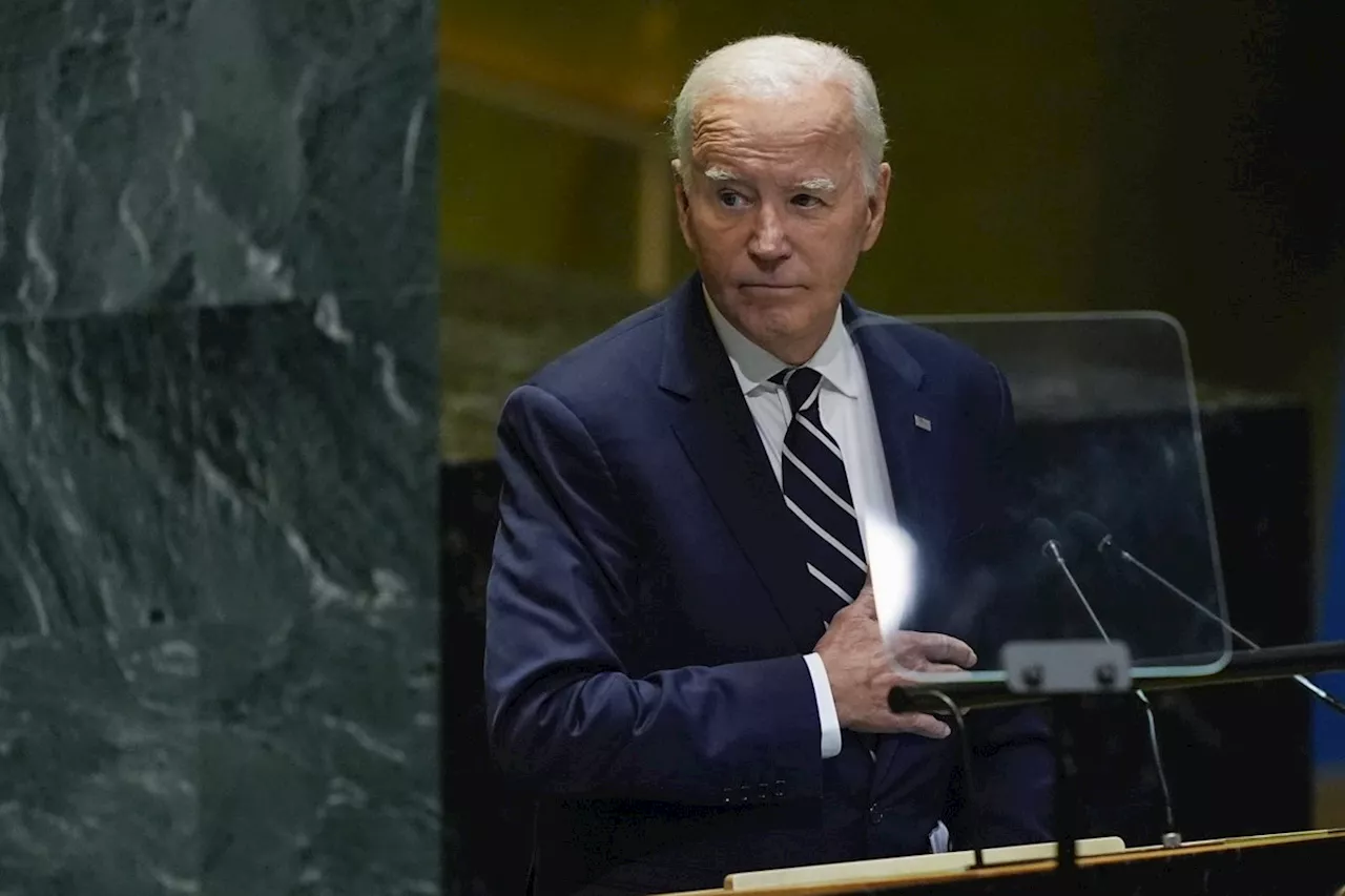 Biden in farewell U.N. address says peace still possible in conflicts in Mideast and Ukraine