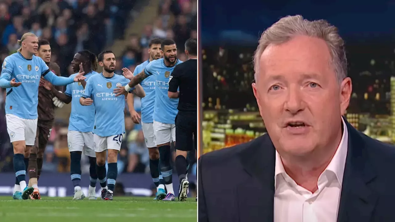 Piers Morgan slams Man City star as 'nasty piece of work' after incident vs Arsenal