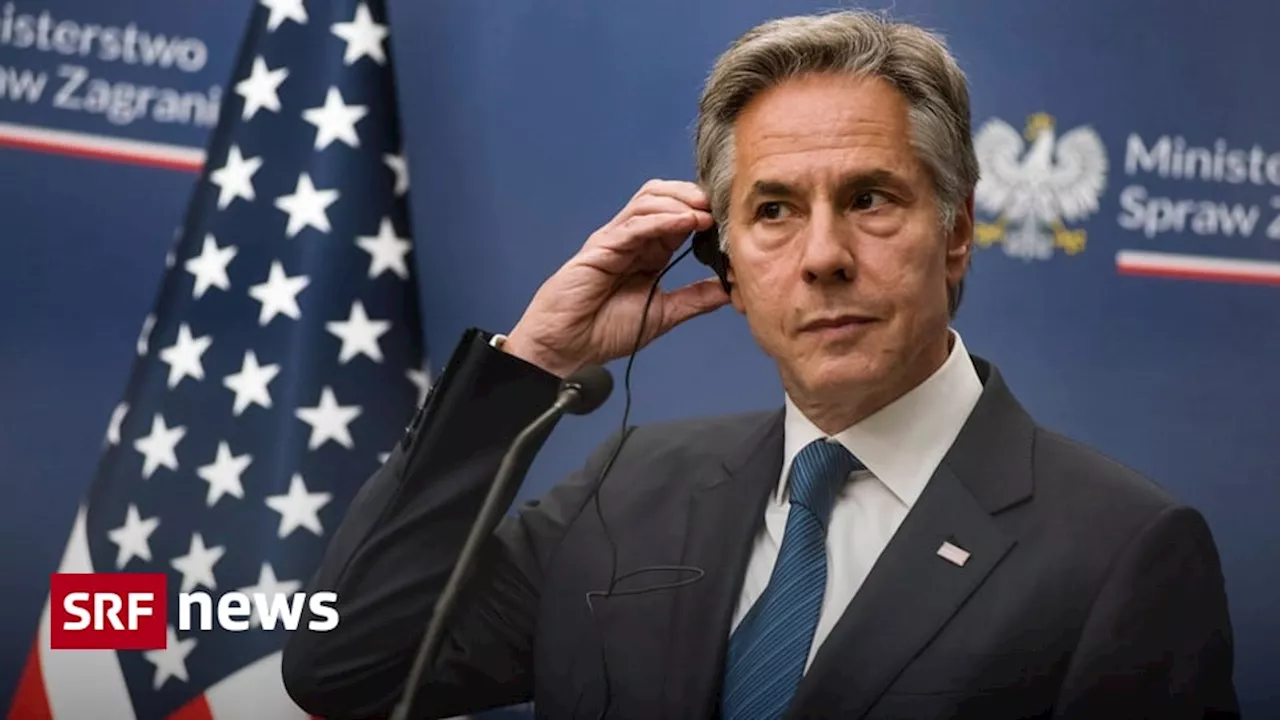 US-Aussenminister Blinken: Bidens Mann für Diplomatie