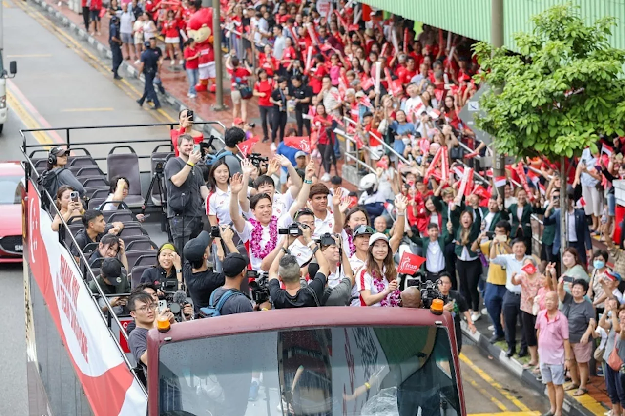 Team Singapore Olympians And Paralympians To Be Honored In Parliament