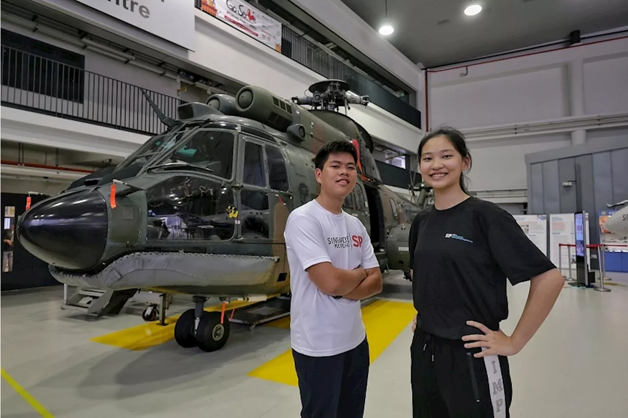 Singapore Polytechnic Students Get Hands-On Experience With AS332 Super Puma Helicopter