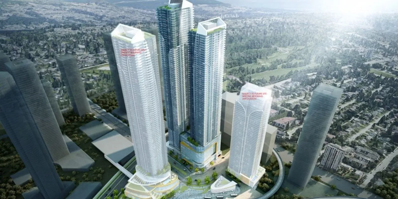 Burnaby Approves 80 And 73-Storey Lougheed Towers By Pinnacle