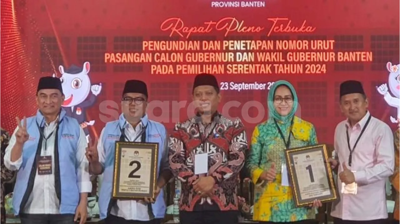 Pilgub Banten 2024, Paslon Airin-Ade Sumardi Nomor Urut 1, Andra Soni-Dimyati 2