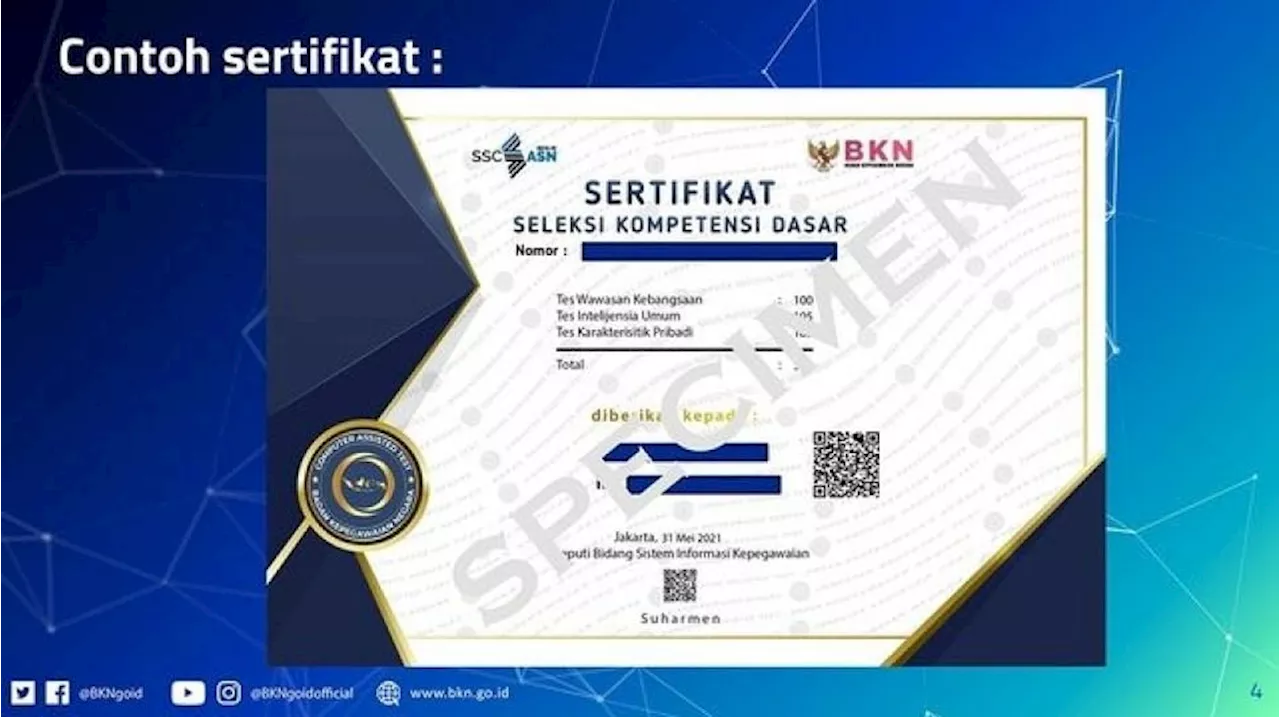 Syarat dan Cara Konfirmasi Penggunaan Nilai SKD 2023 untuk CPNS 2024, Tak Perlu Tes Lagi