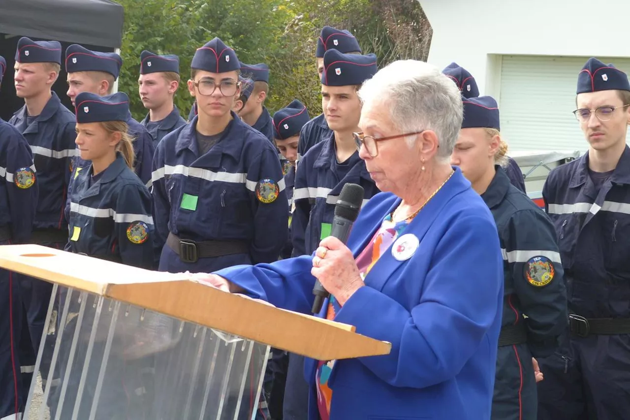 Gironde : le parvis du centre de secours de Créon baptisé du nom de Gilbert Sartran