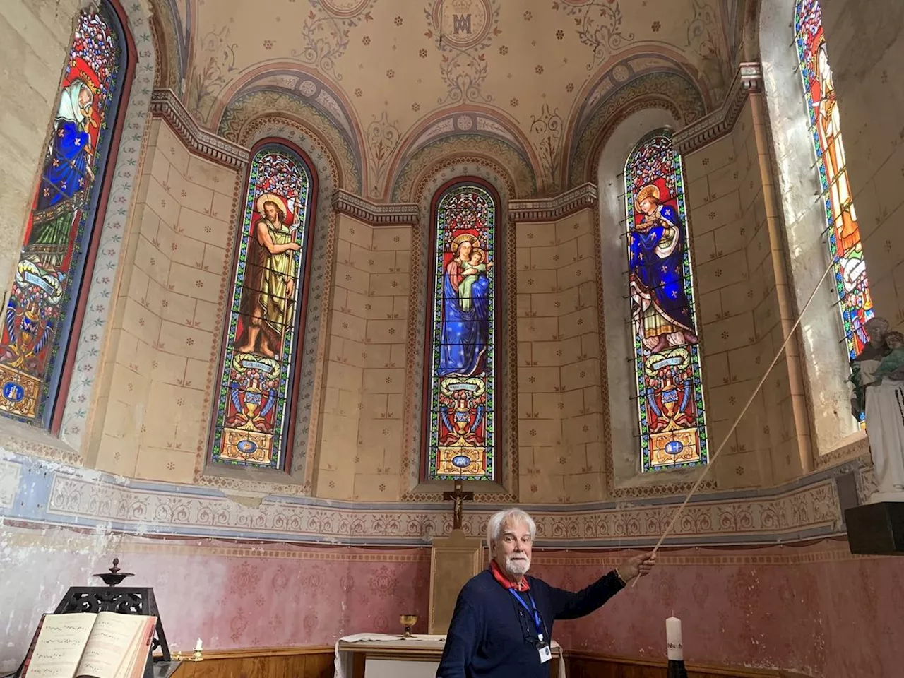 Gironde : les vitraux de la chapelle du château Beauval de Bassens dévoilés lors des Journées du patrimoine