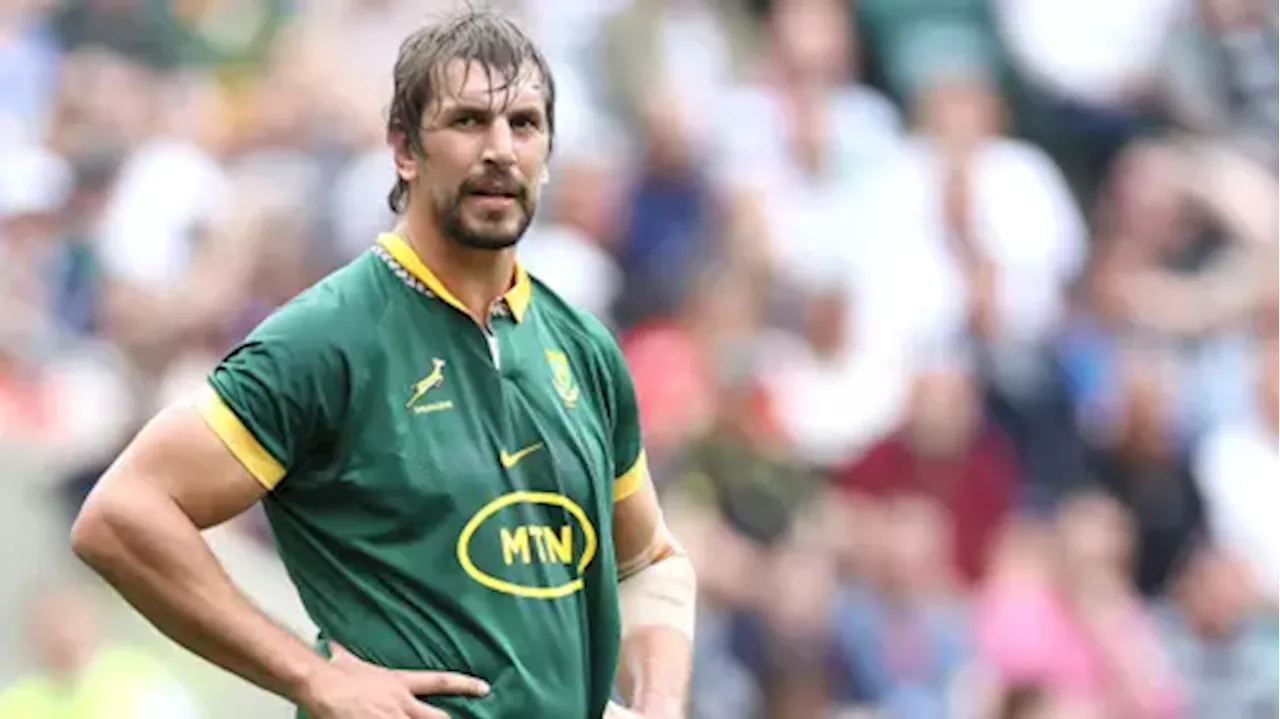 Etzebeth breaks Bok record; Hendrikse and Libbok paired at halfback