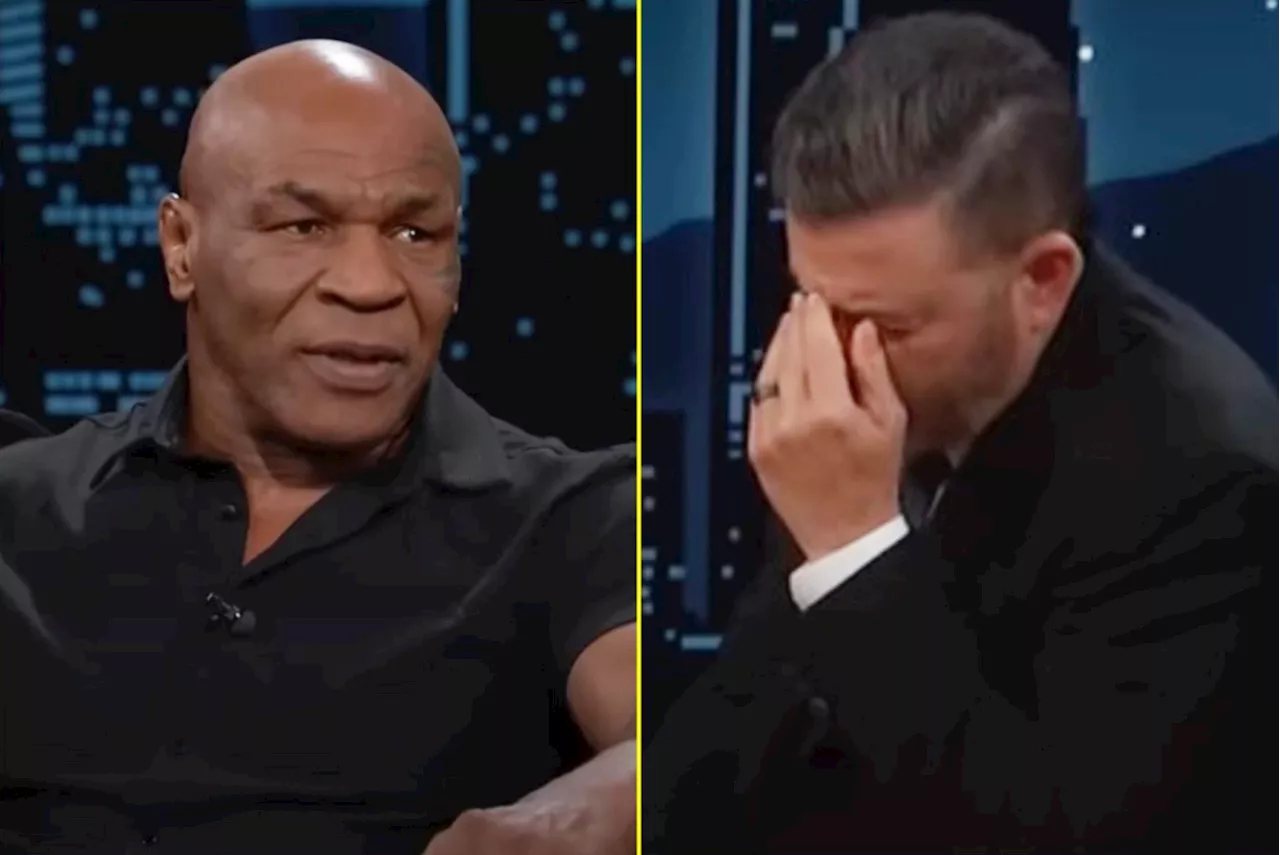 – Mike Tyson leaves TV presenter stunned after revealing training routine for Jake...