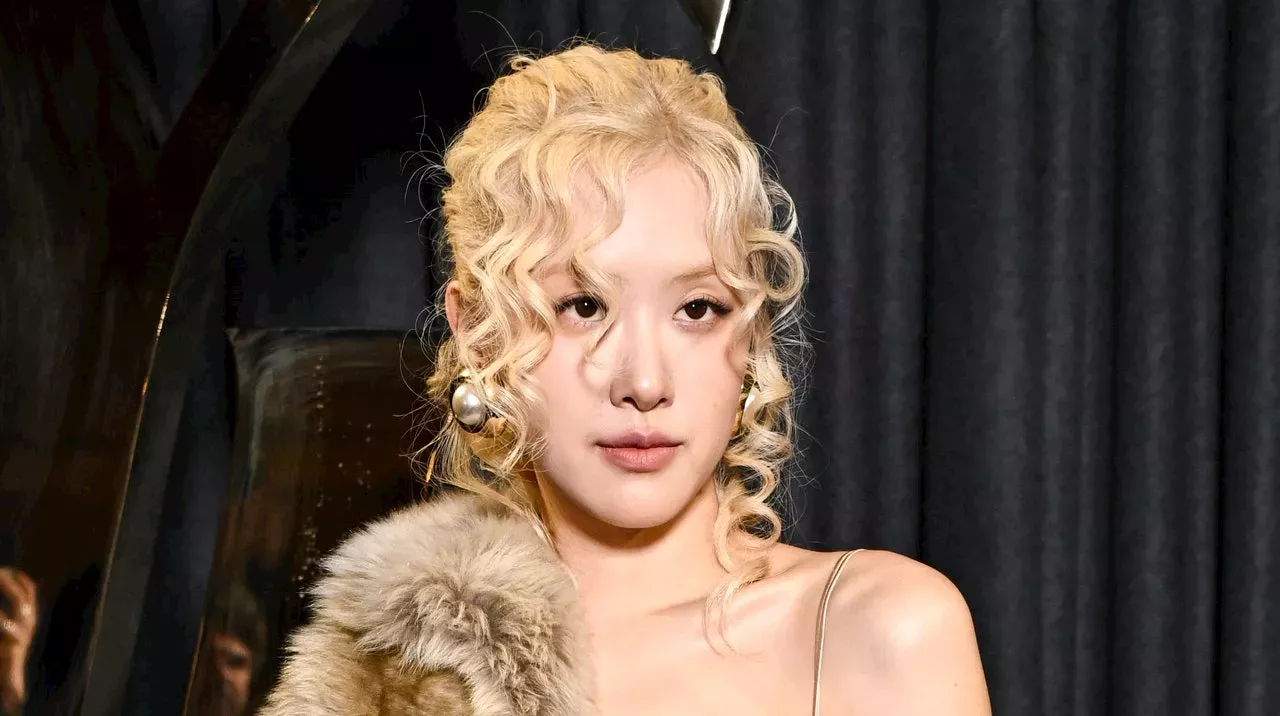 BLACKPINK's Rosé Made a Nightie Chic for Saint Laurent's Paris Fashion Week Spring-Summer 2025 Show — See Photos