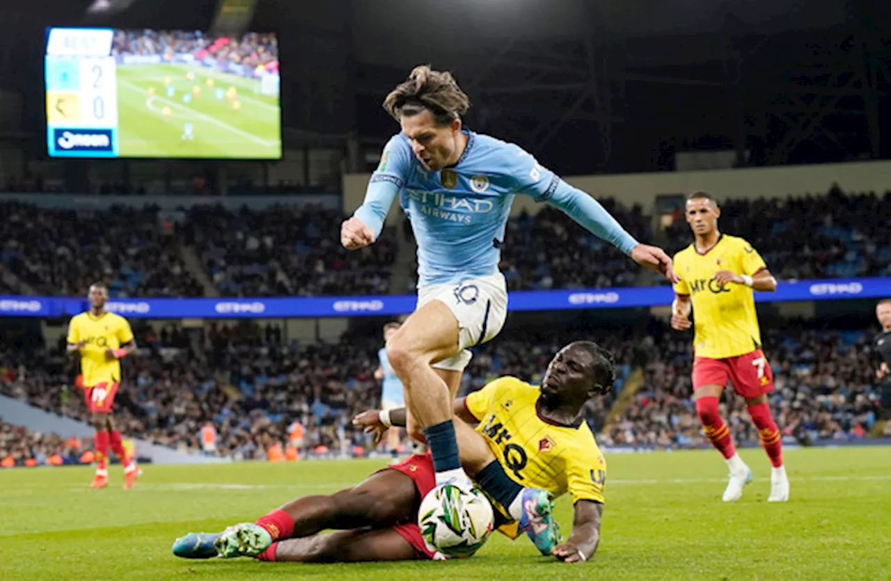 Manchester City See Off Watford In Carabao Cup