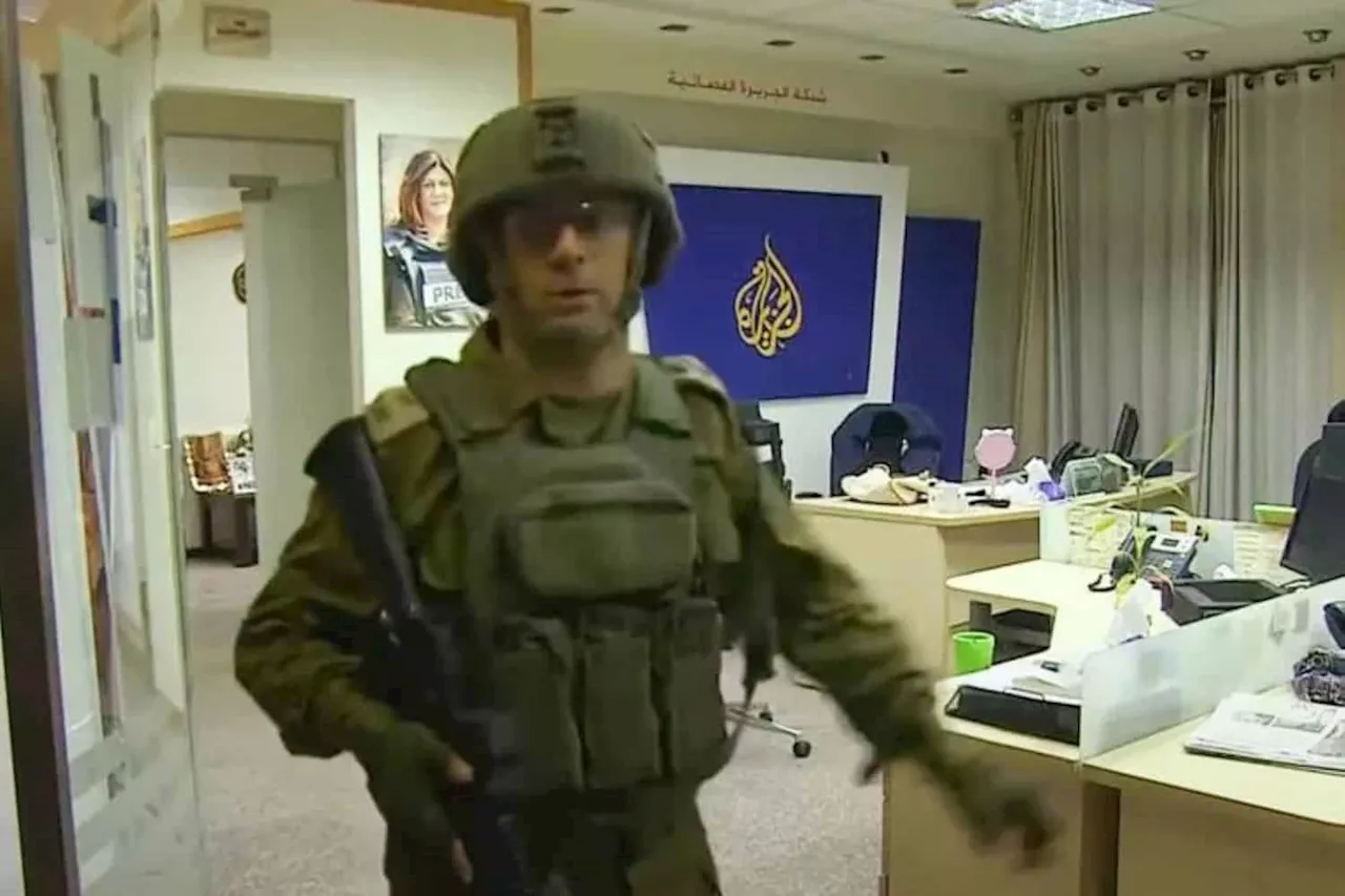 Sanef ‘strongly condemns’ Israeli soldiers attack of Al Jazeera in Ramallah [VIDEO]