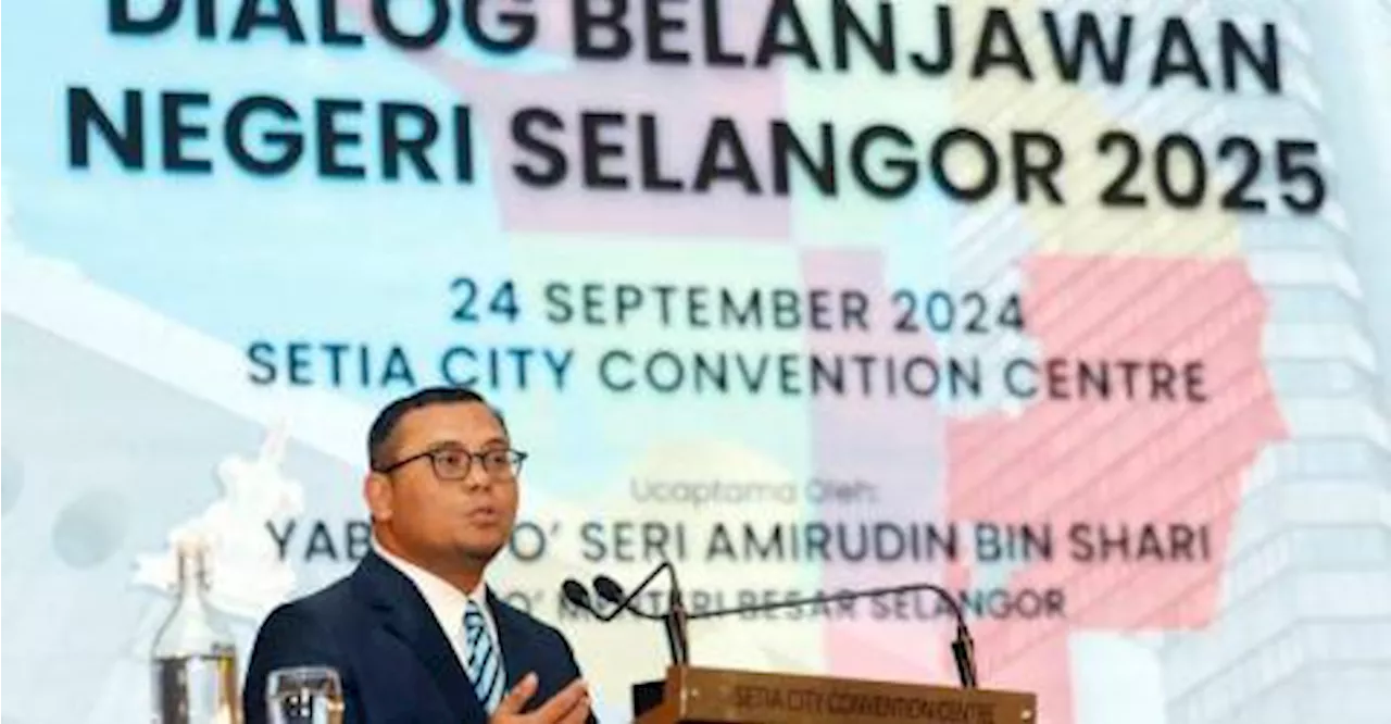 2025 Selangor budget to be tabled in mid-November