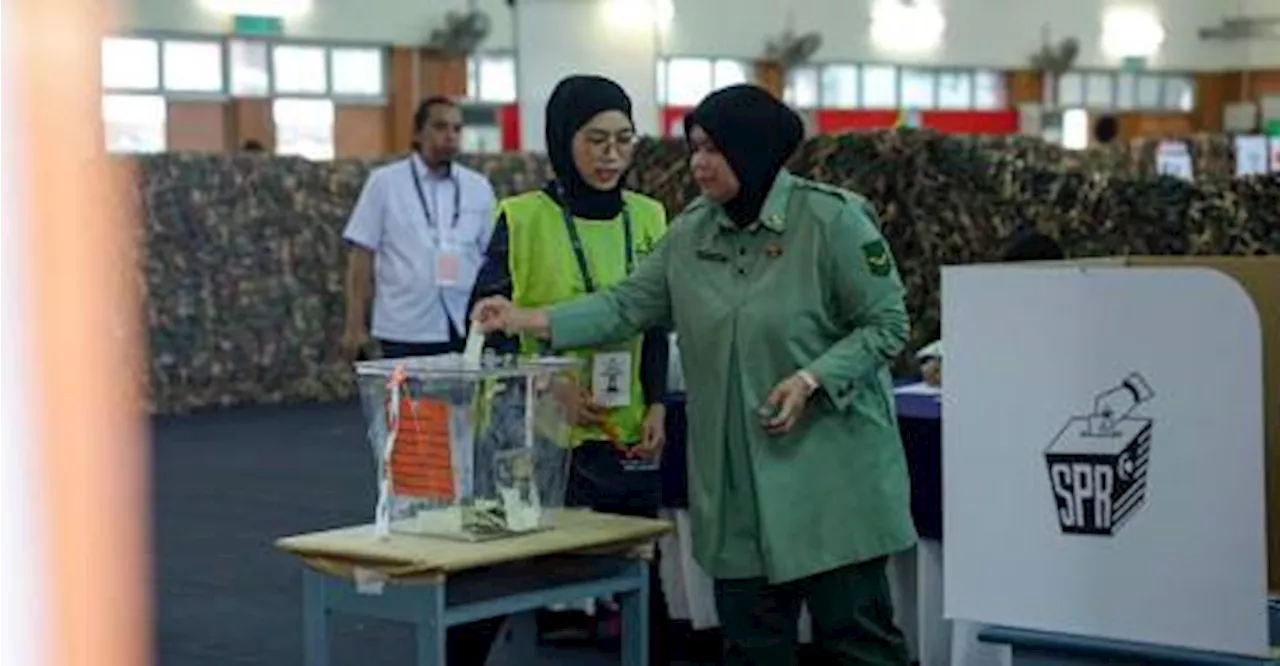 Mahkota by-election: 95.45% of early voters fulfill their duty