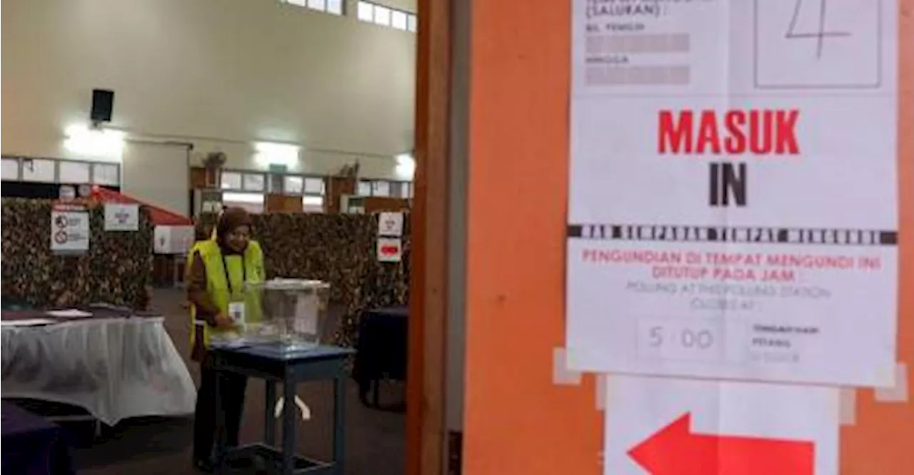 Mahkota by-election early voting concludes, polling centres closed at 5 pm