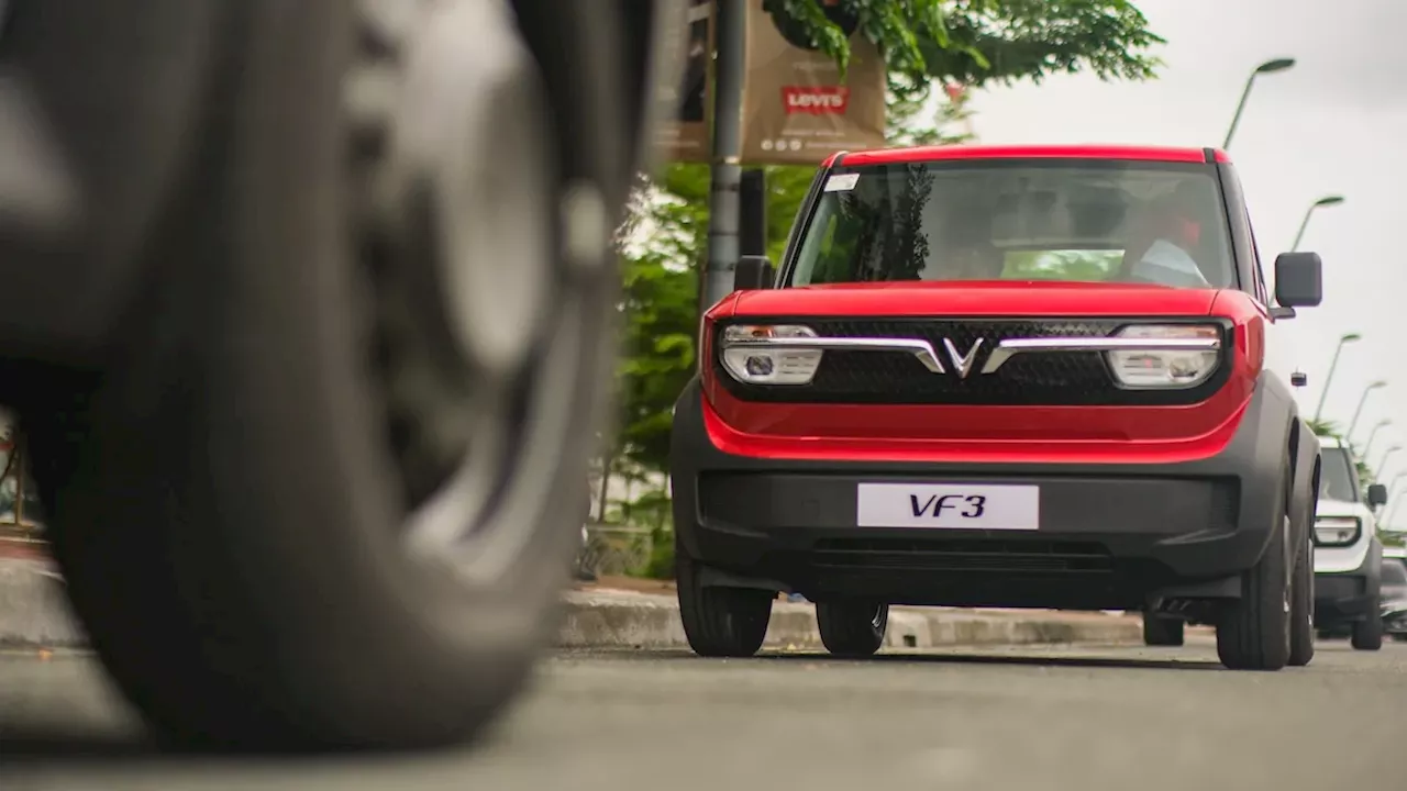 Vinfast says the VF3 is cheaper to run than a subcompact hatchback