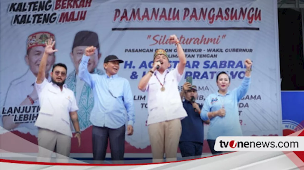 Elektabilitas Agustiar-Edy Digdaya di Atas Rival di Pilgub Kalteng 2024