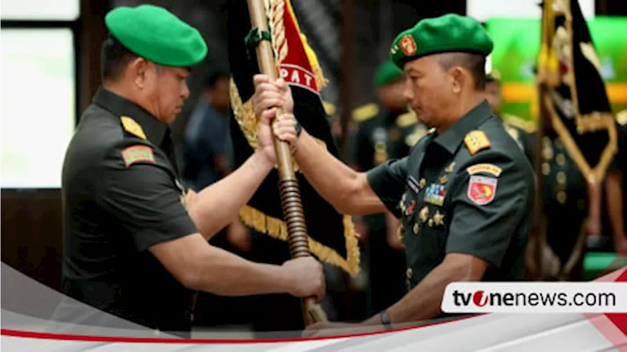 Kasad Pimpin Sertijab Dua Pangdam dan Tiga Jabatan Strategis TNI AD