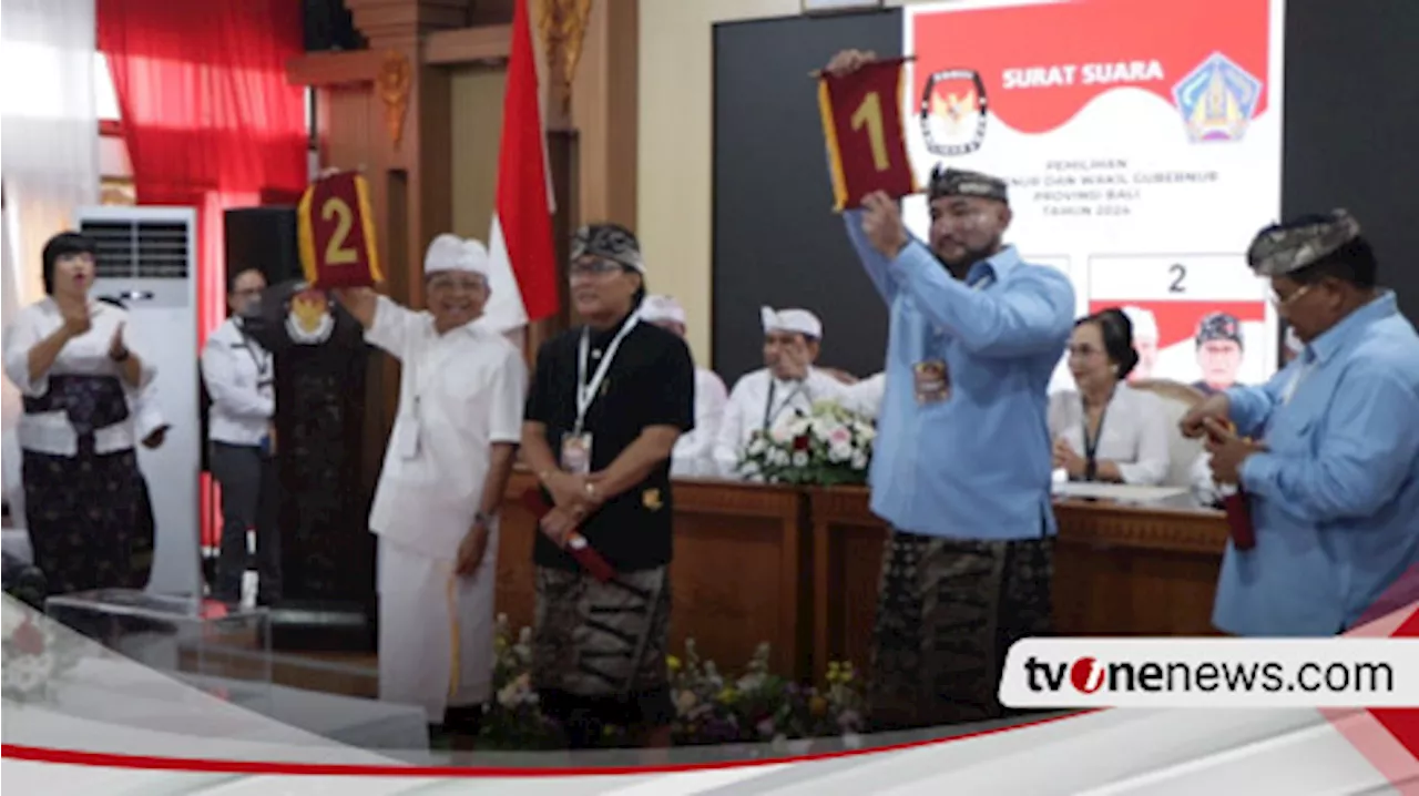 Pengundian Nomor Urut Pilgub Bali, Mulia-Pas Nomor 1, Koster-Giri Nomor 2