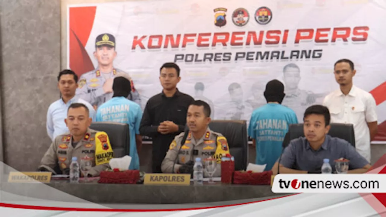 Polres Pemalang Tangkap Dua Pelaku Pencabulan Terhadap Siswi SD