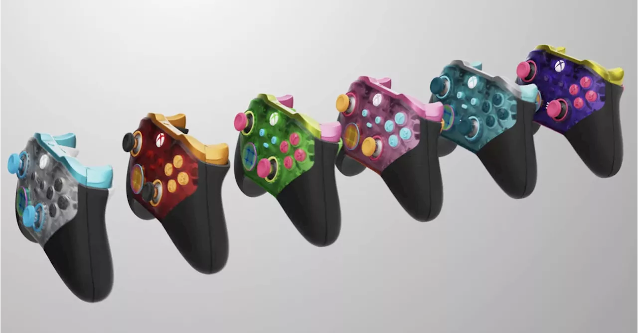 New Xbox Design Lab translucent Elite controller options are clearly great